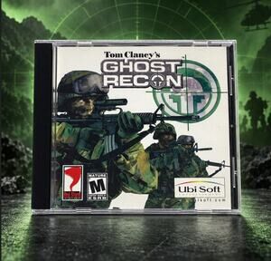 Tom Clancys Ghost Recon PC CD ROM 2001 Ubisoft Original Case pre owned